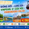 HÌNH ANH TOUR ĐỒNG HỚI LÀNG SEN VINPEARL 5 SAO CỬA HỘI VUI CHƠI VINWONDERS CỬA HỘI