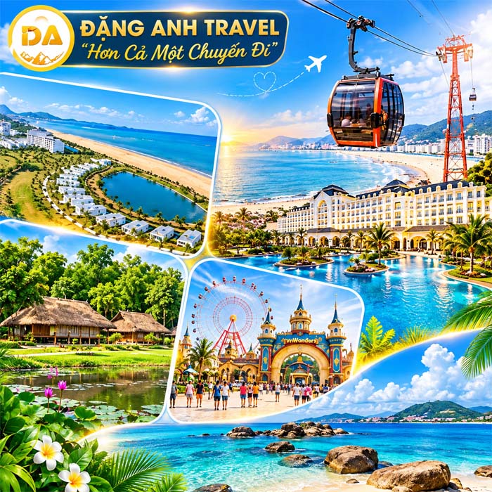 ĐỒNG HỚI – LÀNG SEN QUÊ BÁC – NGHĨ DƯỠNG 5* VINPEAL CỬA HỘI – VUI CHƠI TẠI VINWONDER CỬA HỘI