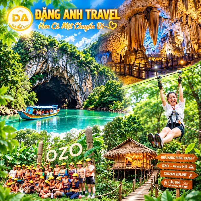 ĐỘNG PHONG NHA / ĐỘNG THIÊN ĐƯỜNG - OZO 1 ngày