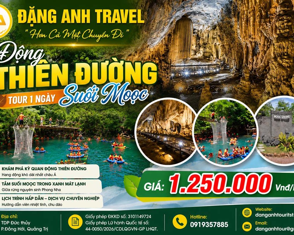 ĐỘNG THIÊN ĐƯỜNG – SUỐI MOỌC
