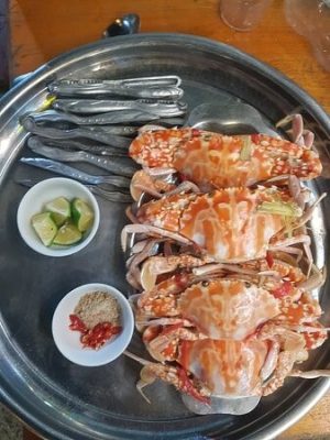 ghẹ hấp