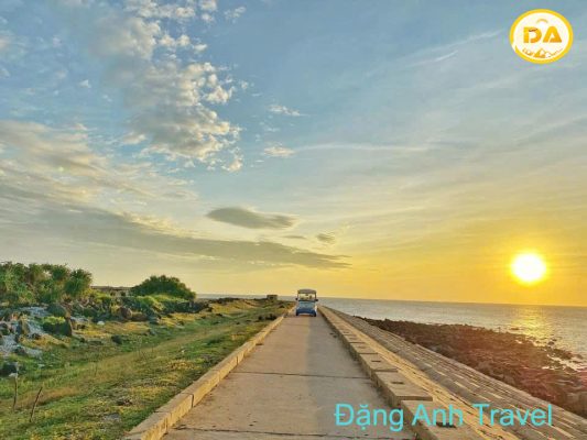 hoàng hôn trên đảo cồn cỏ