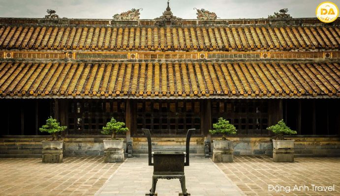 Điện Khiêm Hòa nơi vua Tự Đức làm việc