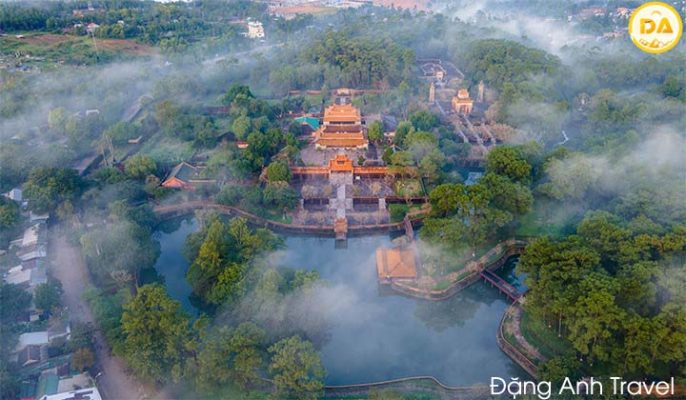Lăng Tự Đức Nhìn từ trên cao